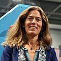 Lynn Hill in Stavanger during world cup in climbing 2015 crop