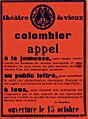 Manifeste Copeau 1913