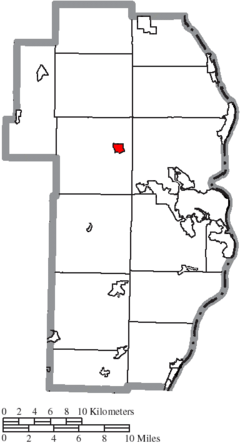 Location of Richmond in Jefferson County