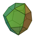 Metabiaugmented dodecahedron