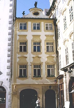 Myslivecek house, Melantrichova Street, Prague