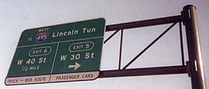 NY 9A north exit 5