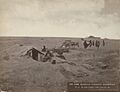 No. 56. The Buffalo Hunters' Home at Sheridan, Kas. (5568848867)