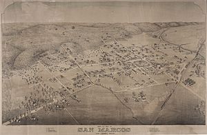 Old map-San Marcos-1881