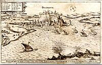 Panorama i ratna scena zauzimanja Beograda 1521. god