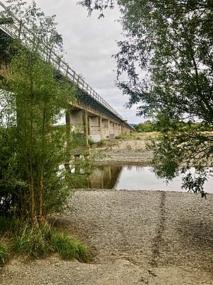 Railway bridge over Ashley River
