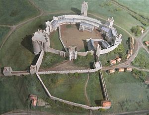 Reconstruction of Pontefract Castle