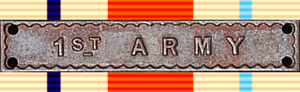 Ribbon - Africa Star & 1st Army