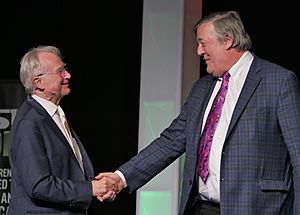 Richard Dawkins & Stepehn Fry CSICon 2018, Atheist Alliance Richard Dawkins Award
