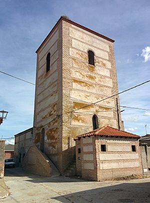Tower in San Esteban de Zapardiel.