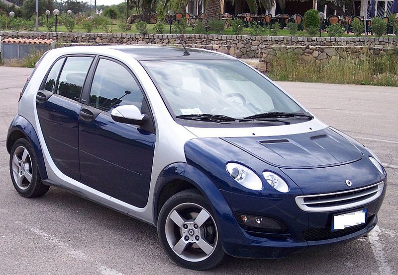 Smart ForFour bluesilver vr