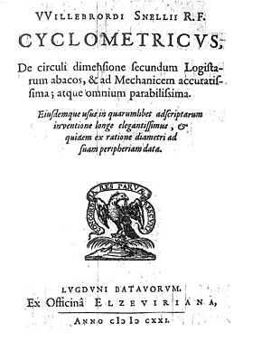 Snell - Cyclometricus, 1621 - 183410