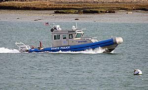 State Police Patrol Boat