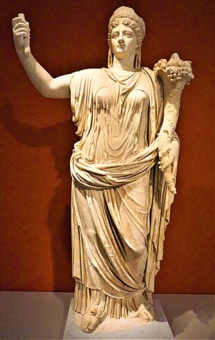 Statue of Deified Empress Livia - Altes Museum - Joy of Museums