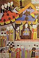 Suleiman receiving Isabella and her son Sigismund circa 1540