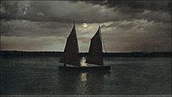 Syracuse 1900 onondaga-lake night