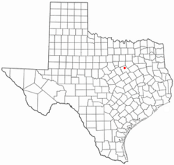 Location of Itasca, Texas