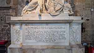 The tomb of Lord Dudley Ryder