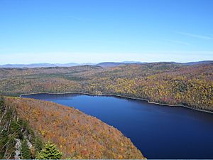 View of Enchanted Pond from Enchanted Lookout, Oct 2006