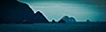 View of entrance ofQueen Charlotte Sound from the Interislander