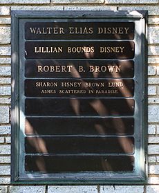 Walt Disney Grave