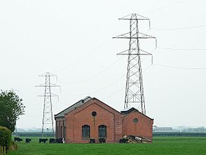 Water pumping station by the River Esk - geograph.org.uk - 793704