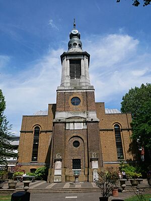 West Face of the Church of Saint Anne, Soho (01).jpg