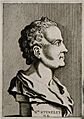 William Stukeley. Line engraving, 1776, after I. Whood, 1727 Wellcome V0005651