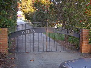 Witta Cemetery gates, 2006