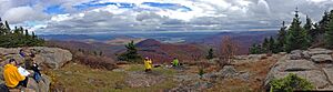 Wittenberg summit panorama