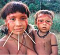 Yanomami Woman & Child