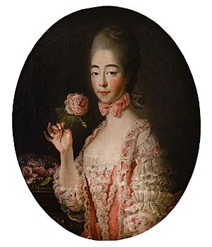 (Agen) Portrait de Joséphine de Savoie, comtesse de Provence - François-Hubert Drouais - Musée des Beaux-Arts d'Agen