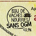 Époisses Gaugry - package with -sans OGM- label-9830