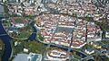 České Budějovice - centrum letecky