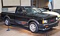 1991 GMC Syclone in Black, front right (Saratoga)