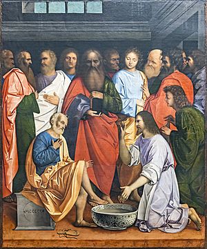 Accademia - Lavanda dei piedi di Giovanni Agostino da Lodi