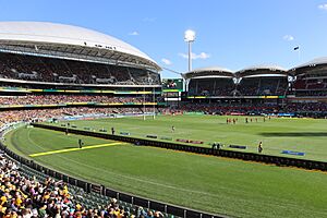 Adelaide Oval hosts Wallabies and Springboks Rugby Union 27 August 2022