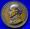 Archduke John of Austria 1848 Frankfurt Br.- Medal, obverse