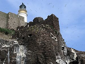 Bass Rock Castle Lighthouse 1