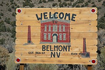 Belmont, NV Welcome sign.JPG