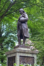 Benjamin Franklin statue, Old City Hall, Boston - DSC05879
