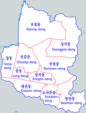 Bucheon-map English