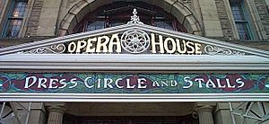 Buxton Opera House Sign