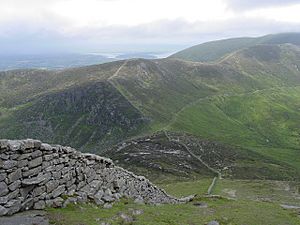 By the Mourne Wall on Slieve Bearnagh - geograph.org.uk - 103631