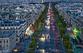 Champs Elysees from the Arch