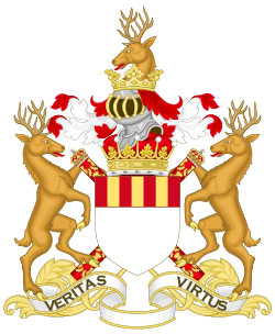 Coat of Arms of the Earl Marischal.svg
