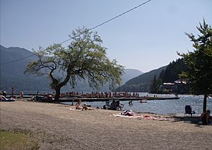 Dock on Cultus Lake