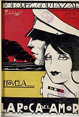 Dolores de Gortázar, La roca del amor, novela, editorial Rubiños, 1924