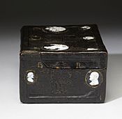 Don Juan Lopez Quixada - Leather Box for the Pennant of Francis I at the Battle of Pavia - Walters 731 - Right Side