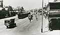 Ellen Street station, train and streetscape, about 1920 (SLSA B 16583)